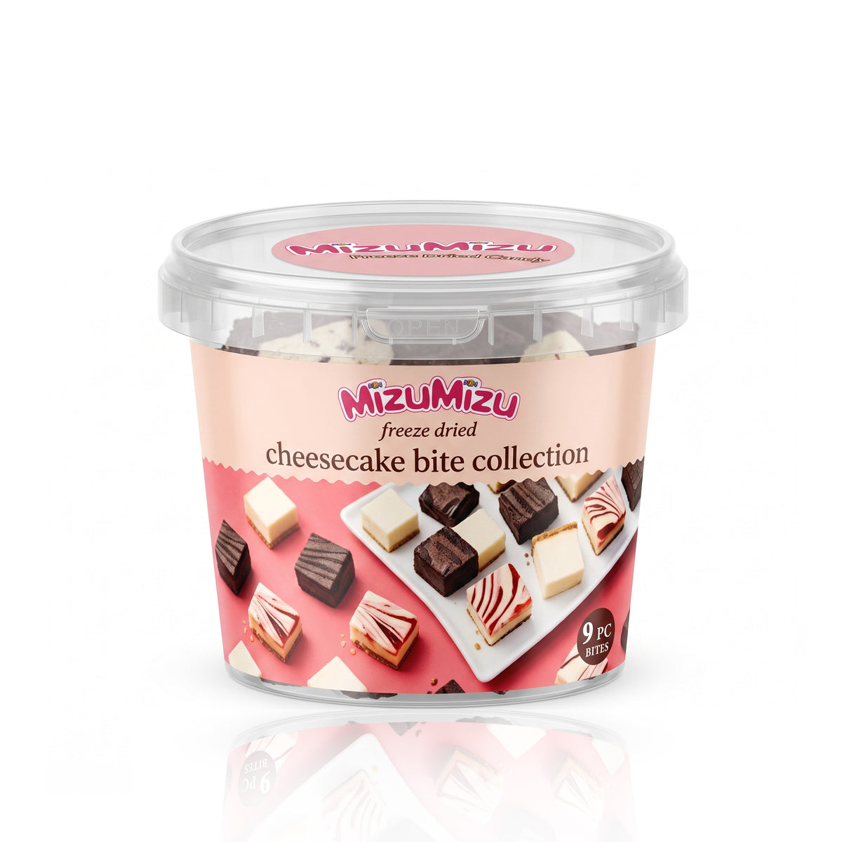 Freeze-Dried Cheesecake Bites