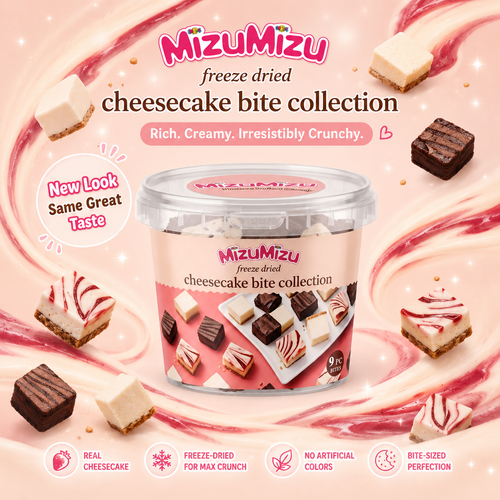 Freeze-Dried Cheesecake Bites