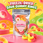 Freeze-Dried Sour Gummy Rings